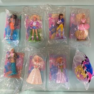 1994 McDonald's Happy Meal Barbie and Friends - Lot of 8 - NIP